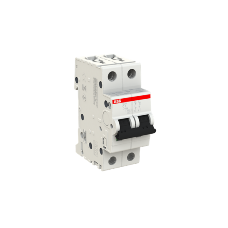 6A MCB 6kA DP Type C