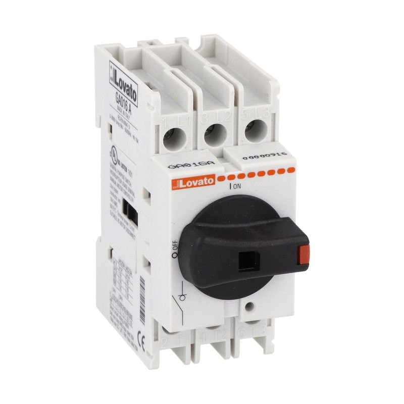 Isolator 25A 3 Pole Base Mounting