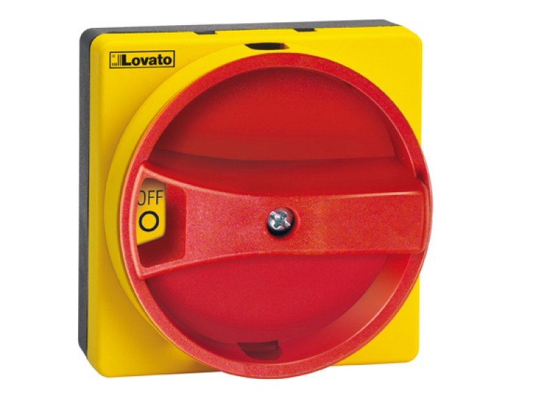 Door Coupling Handle Red/Yellow