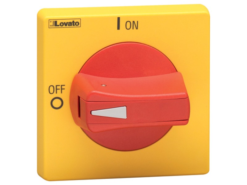 Door Coupling Handle Red/Yellow