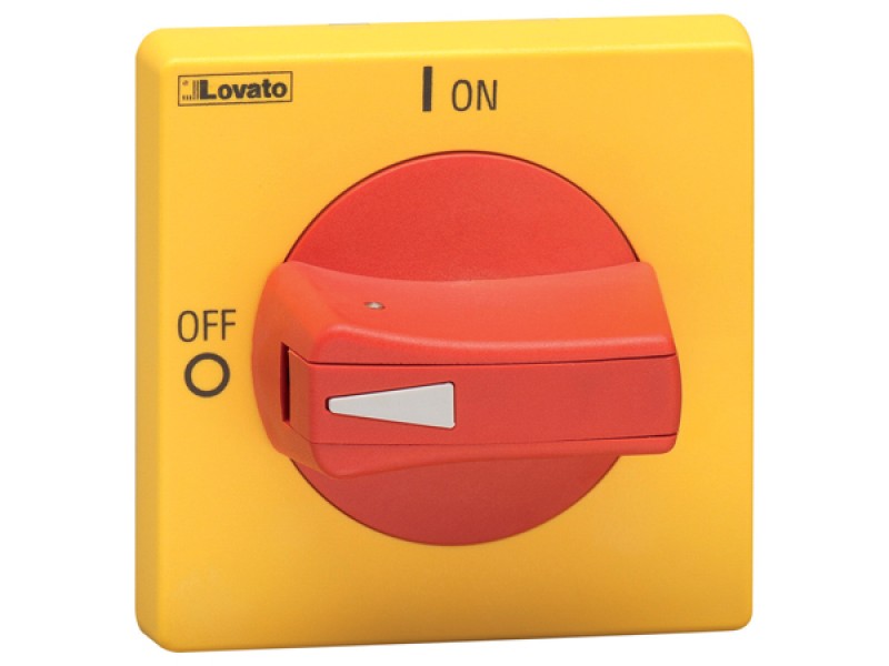 Door Coupling Handle Red/Yellow
