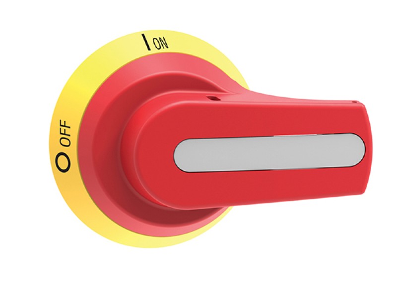 Door Coupling Handle Red/Yellow