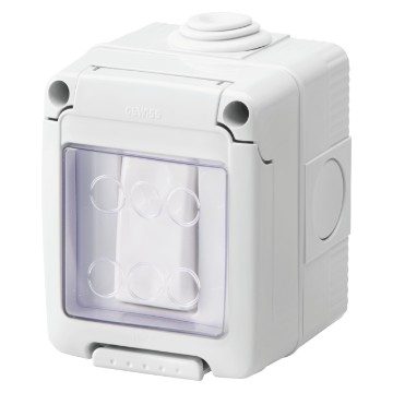 Watertight Enclosed Switch 2 Way IP55 16A