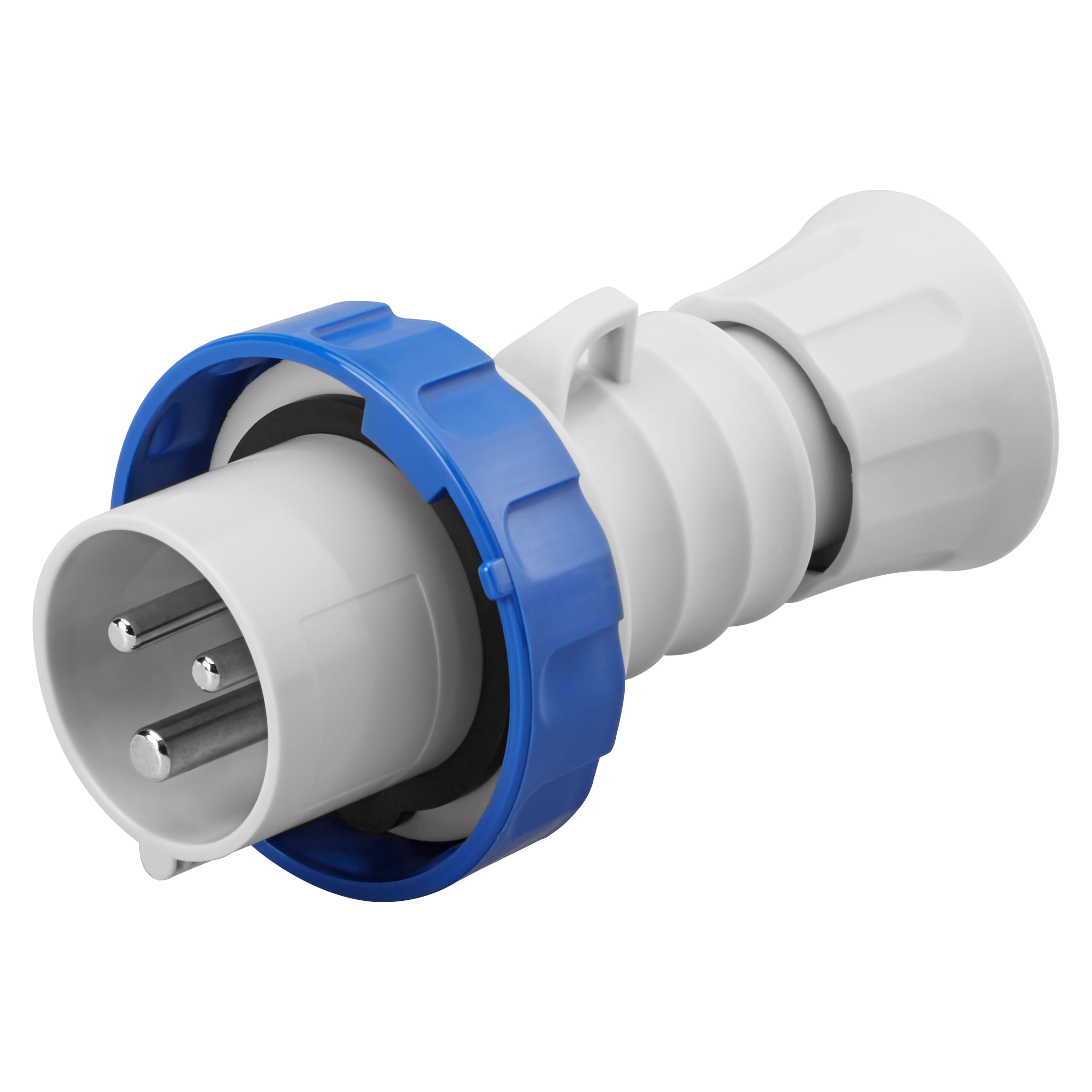 240V Straight Plug Double Pole +E 16A