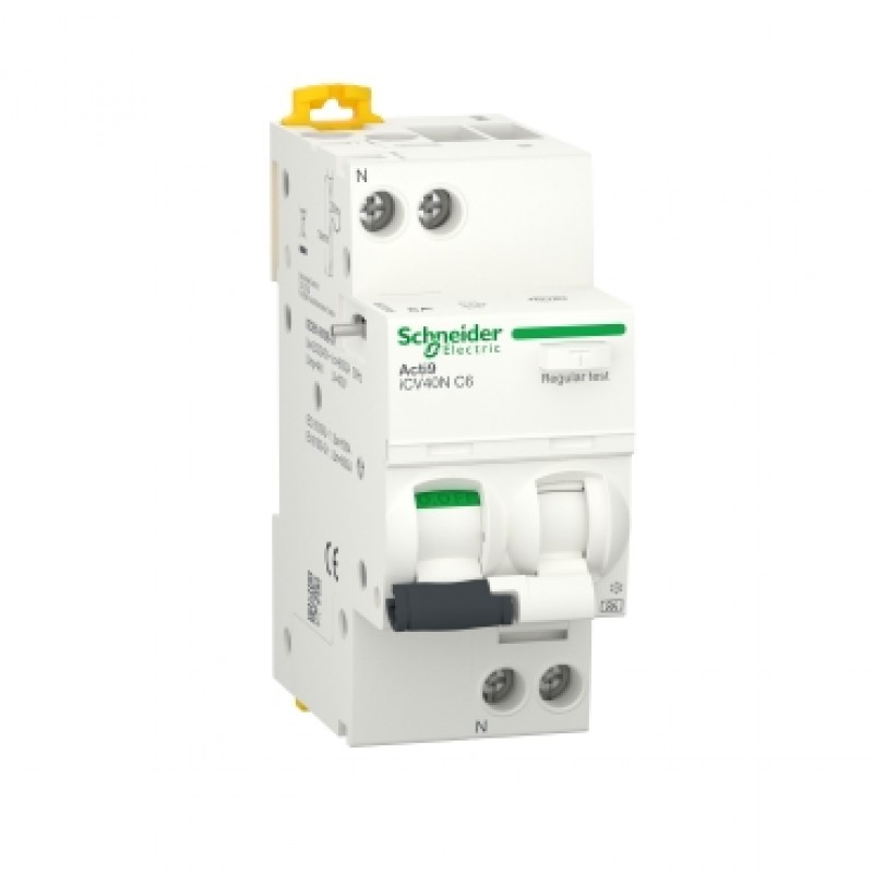 RCBO 6A 30mA 1P+N Type C
