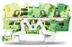 TOPJOBS 3-Conductor Ground Terminal Block 4.0mm