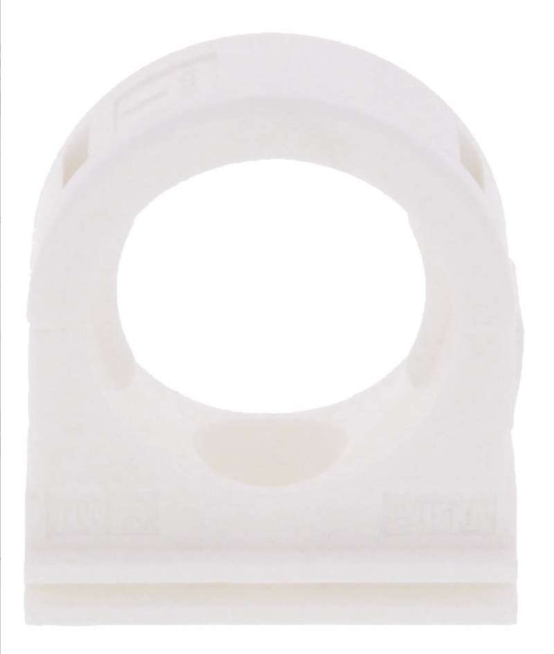 BRACE Clip 25mm White