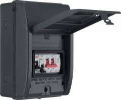 EV Circuit Protection Unit 40A RCBO SPD Grey